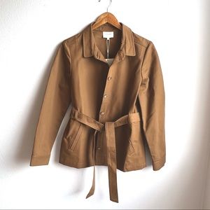Sezane Thea Jacket Brown